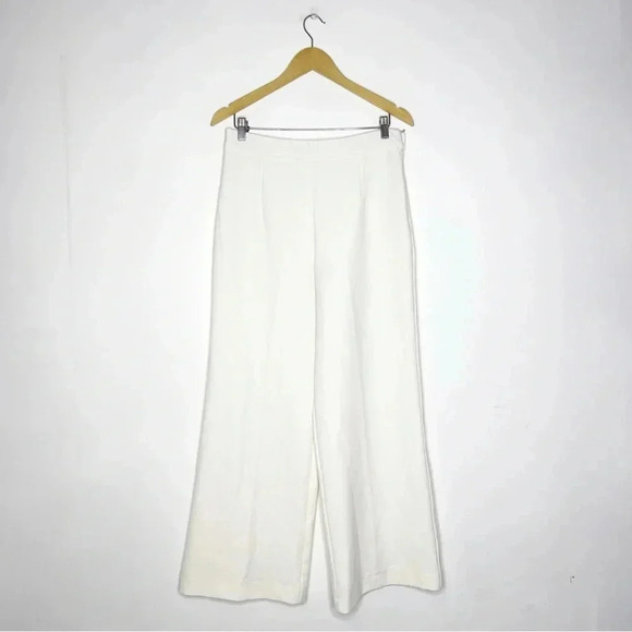 Camilyn Beth White Mae Wide Leg Pants Size Medium - Picture 6 of 7